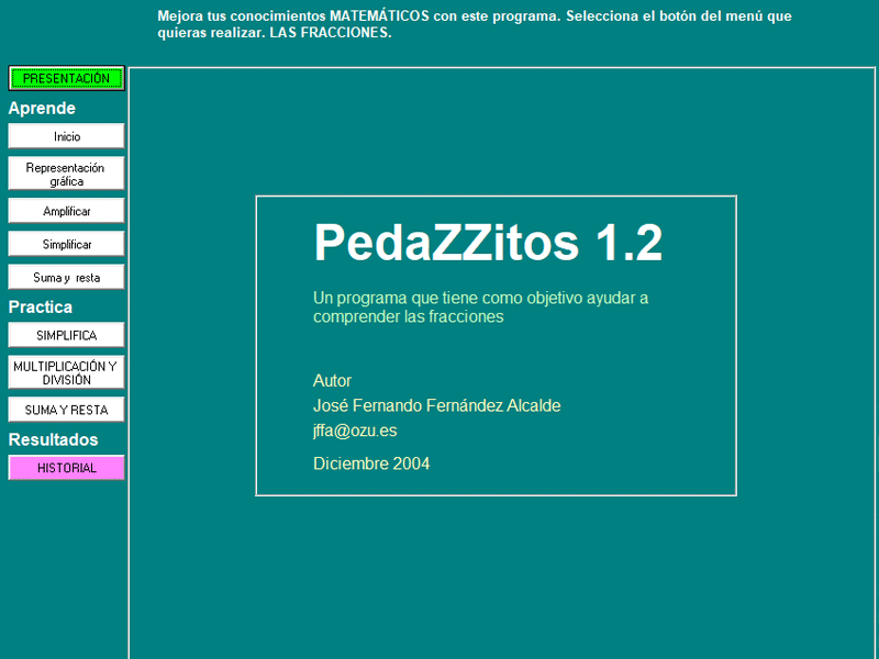 Im&aacute;gen del juego "Pedazzitos"