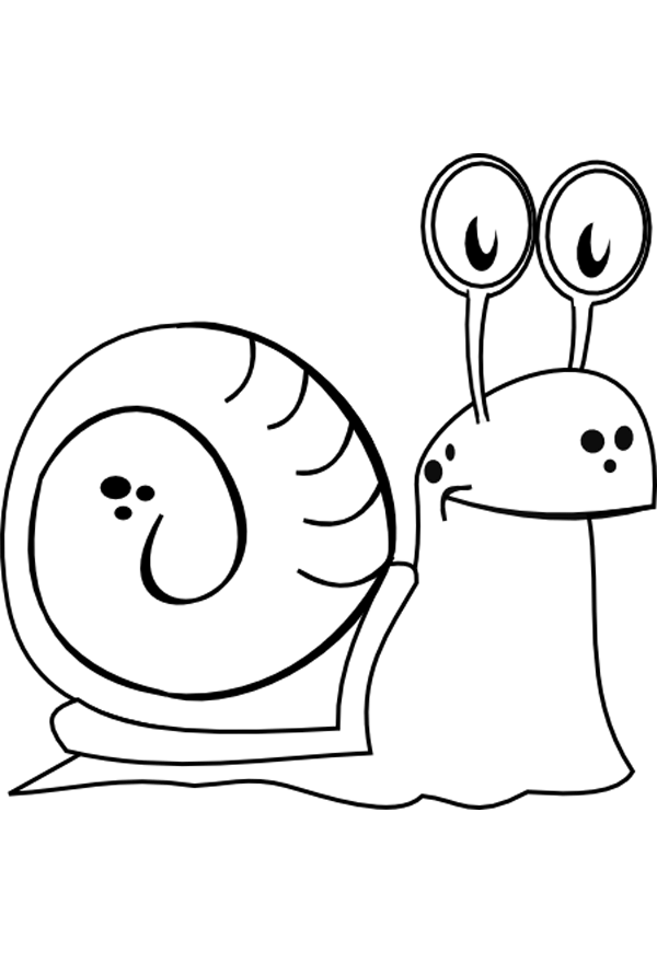 Dibujo de un caracol