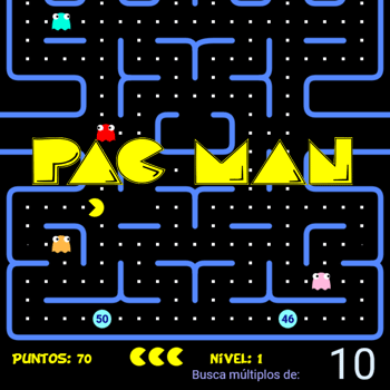 Pac-Man y los múltiplos