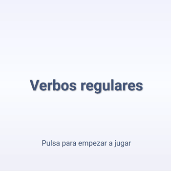 Verbos regulares